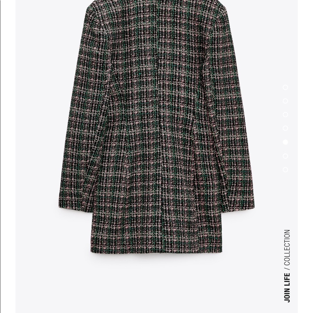 Flash sale🔥🔥Zara tweed blazer dress bloggers fav - Picture 11 of 16